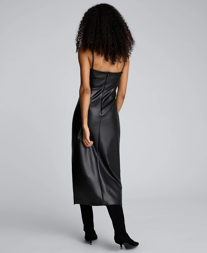 Kenneth Cole Women's Modern Sleeveless Midi Dress