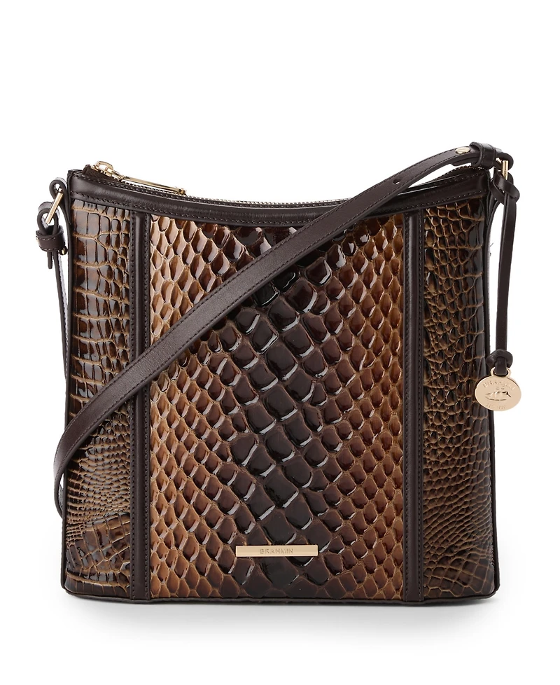 Brahmin Women's Katie Toffee Caldwell Crossbody Bag