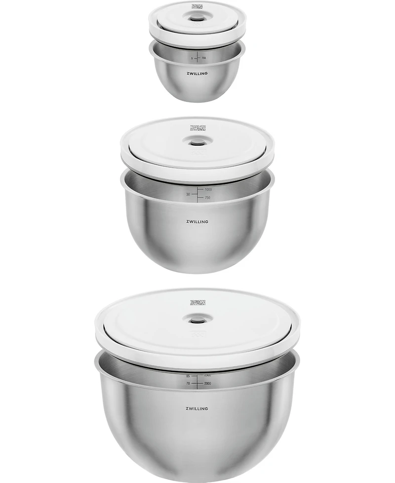 Zwilling Fresh Save 3-Pc. Vacuum Bowl Set