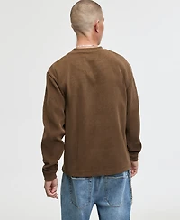 Mode of One Men's Relaxed-Fit French Ribbed Sweater, Macy's Exclusive