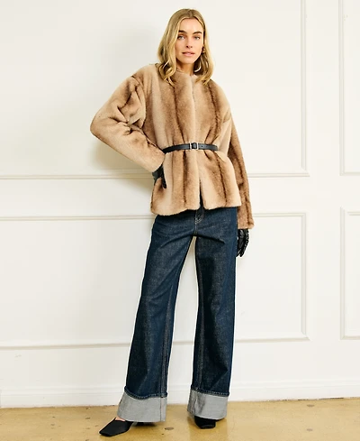 Line & Dot Women's Crewneck Jacket