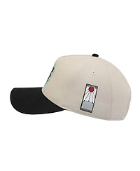 Demon Slayer Kanji White A-Frame Snapback Hat