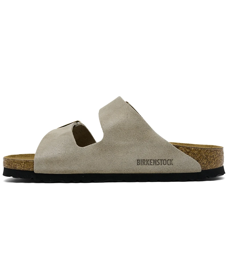 Birkenstock Women's Arizona Soft Footbed Suede Leather Sandals