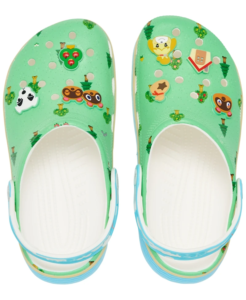 Crocs Big Kid's Animal Crossing Classic Clog Sandals from Finish Line