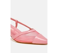 Temptress Mesh Slingback Sandals Women