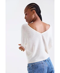 1982 Women's Leyla Low Back Cashmere Sweater