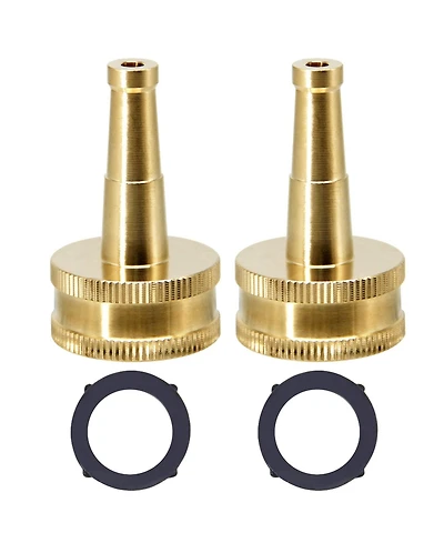 Twinkle Star Brass High Pressure Hose Nozzle Water Hose Sprayer 2-Pack