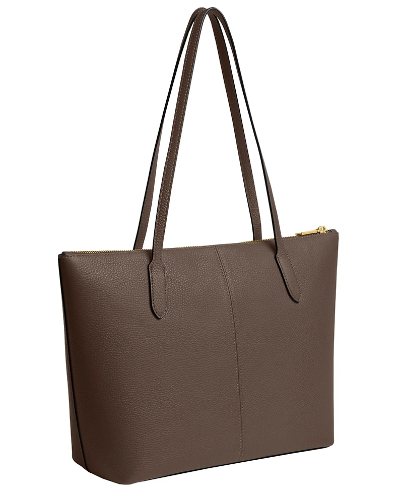 Coach Women's Bella Pebbled Leather Tote Bag