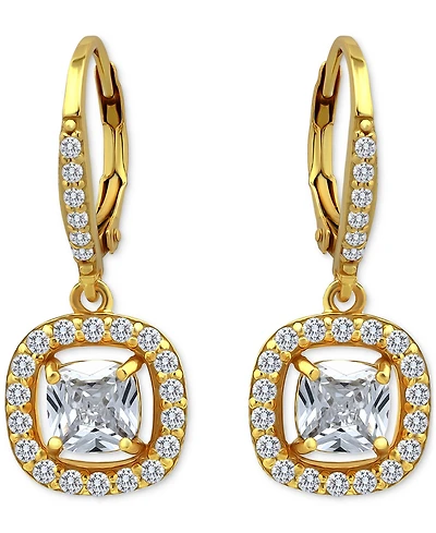 Giani Bernini Drop Earrings (2-1/2 ct. t.w.) in 18K Gold Plated Sterling Silver, Macy's Exclusive