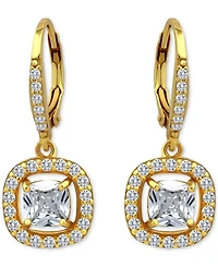 Giani Bernini Drop Earrings (2-1/2 ct. t.w.) in 18K Gold Plated Sterling Silver, Macy's Exclusive
