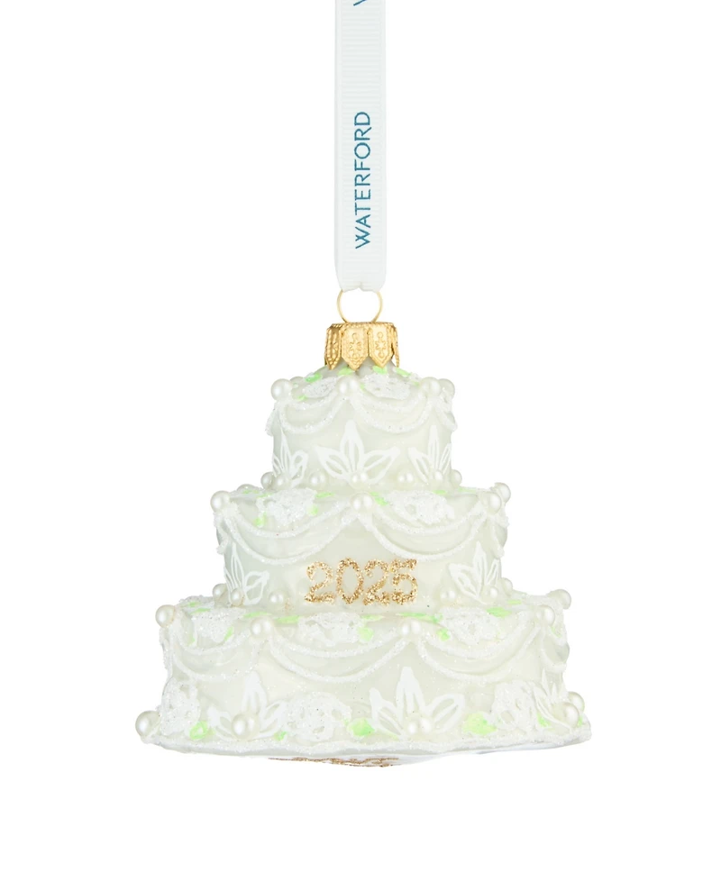 Waterford 2025 Holiday Heirlooms Our First Cake Ornament