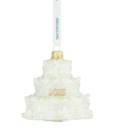 Waterford 2025 Holiday Heirlooms Our First Cake Ornament