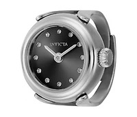 Invicta Women's 44481 Mini Quartz 2 Hand Black Dial Watch