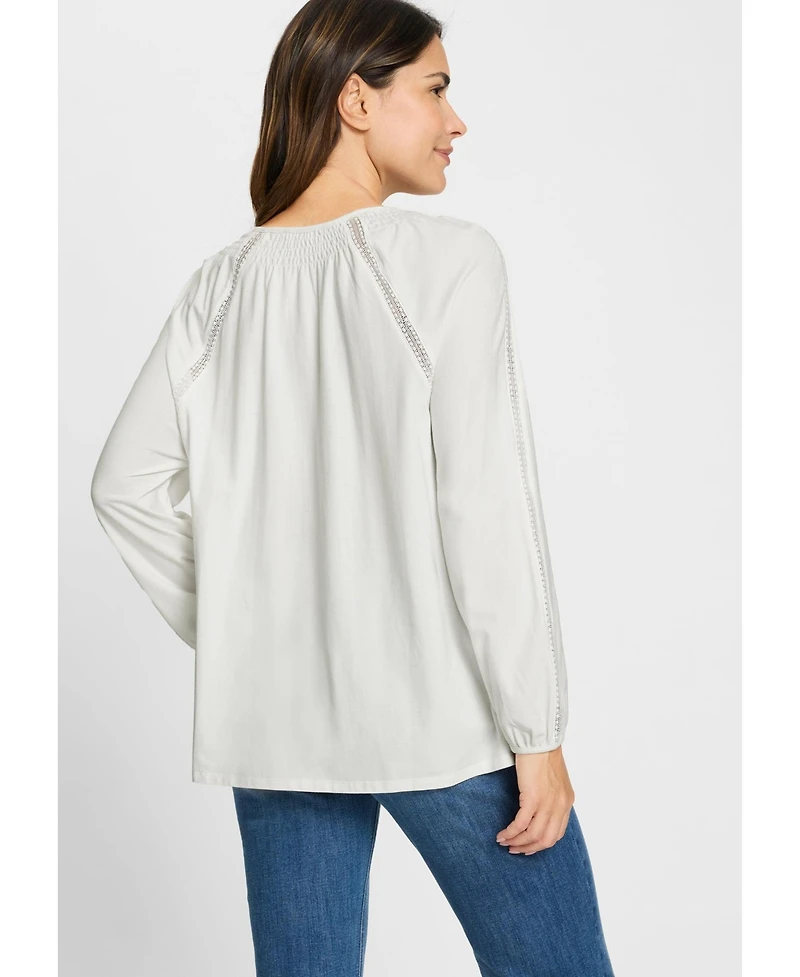 Olsen Inset Lace T-Shirt
