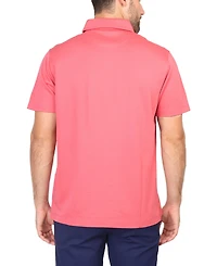 Tailorbyrd Big & Tall Solid Modal Polo w/Contrast Trim