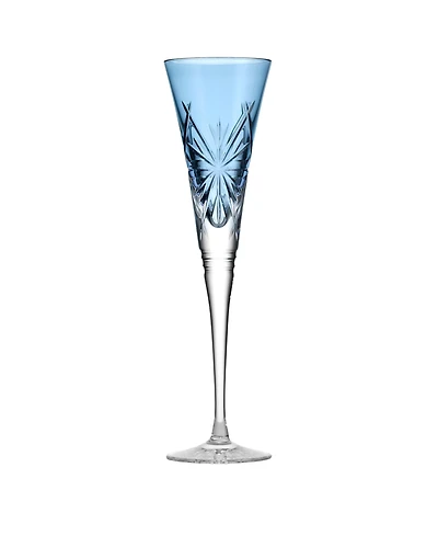 Waterford Winter Wonders Icy Blue Snowflake Flute