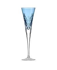 Waterford Winter Wonders Icy Blue Snowflake Flute