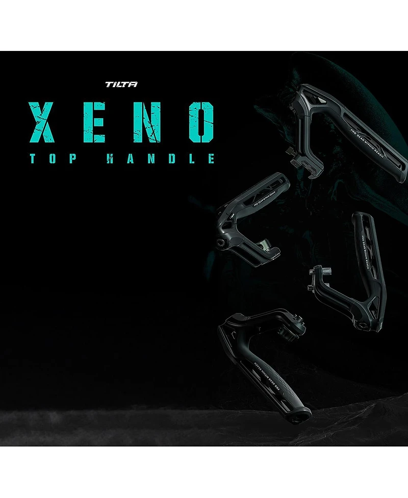 Tilta Xeno Top Handle with Dual 1/4"-20 Thumbscrews, Black