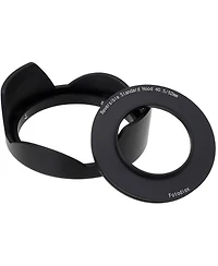 Fotodiox Reversible Flower Hood Kit for Sony E Pz 16-50mm F3.5-5.6 Oss E-Mount Power Zoom Lens, Includes 40.5/52mm Mounting Ring and 52mm Inner Pinch