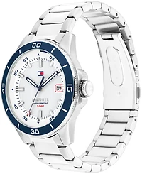 Tommy Hilfiger Men's Quartz Silver Tone Stainless Steel Bracelet Watch