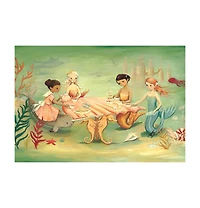 New York Puzzle Company Mermaid Tea Party 60 Piece Puzzle