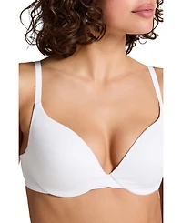 Hunkemoller Women's Cotton Padded Underwired Push-Up Bra