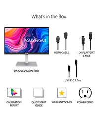 Asus ProArt Display PA279CRV 27" 16:9 4K Ultra Hd Ips Led Hdr Monitor