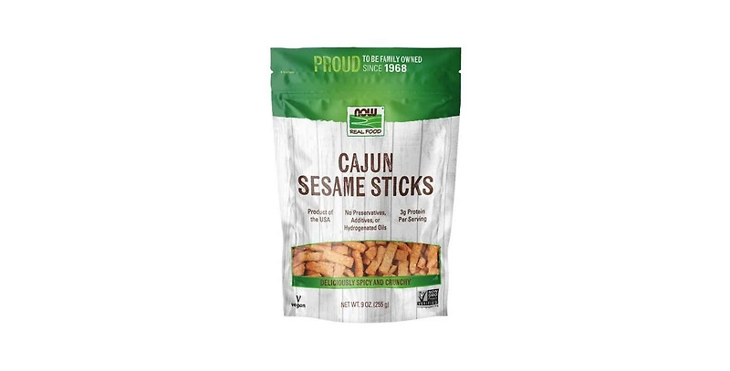 Now Foods Sesame Sticks ,Cajun 9 oz