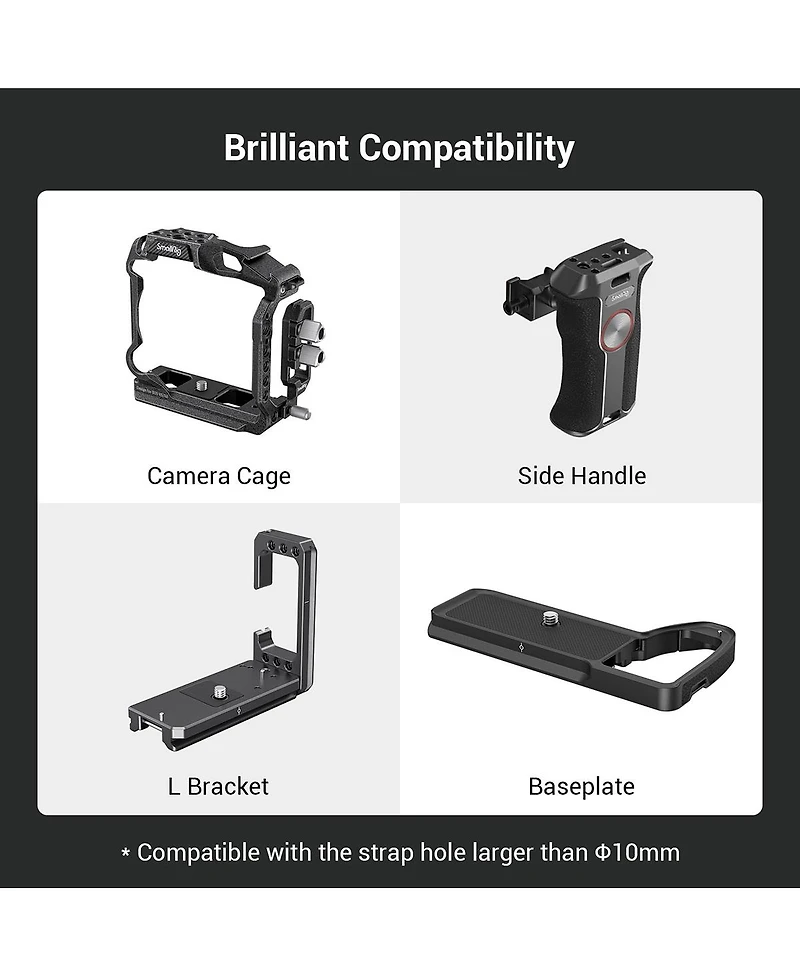 SmallRig Black Mamba Hand Strap