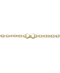 GiGiGirl 14K Gold Plated with Link Chain Bow Design Bracelet
