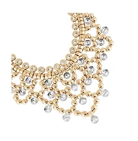 Sohi Chunky Stone Statement Necklace