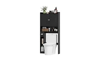 Slickblue Sturdy Compact Bathroom Cabinet for Towels and Bathroom Storage