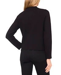 CeCe Women's Fringe Long Sleeves Cardigan