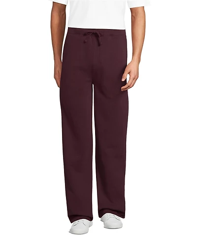 Lands' End Men's Serious Sweats Wide Leg Pant