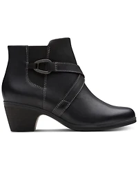 Clarks Collection Women's Emily2 Henley Wedge Booties