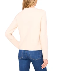 CeCe Women's Fringe Long Sleeves Cardigan
