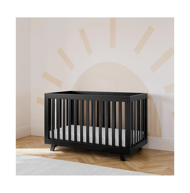 Storkcraft Beckett 3-in-1 Convertible Crib (Black)