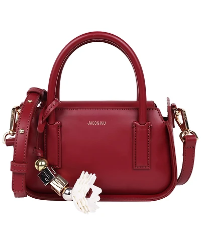 Jason Wu Structured Mini Bag with Removable Crossbody Strap & Jw Charm