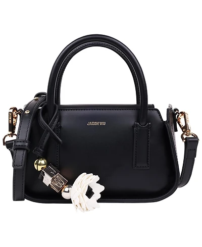 Jason Wu Structured Mini Bag with Removable Crossbody Strap & Jw Charm