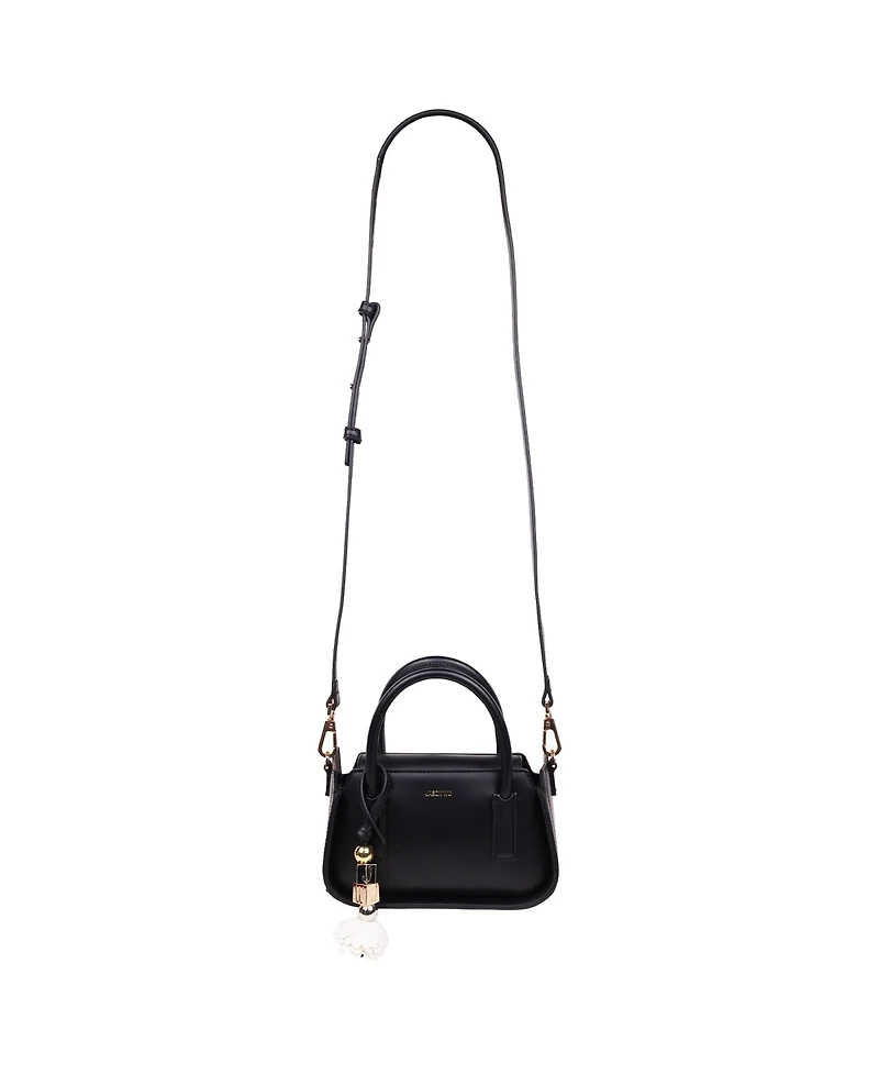 Jason Wu Structured Mini Bag with Removable Crossbody Strap & Jw Charm