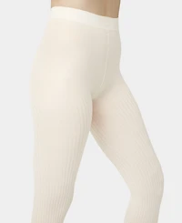 Hue Women's Faux Textured Knee Tights