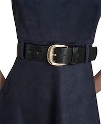 Calvin Klein Women's Belted Midi Dress