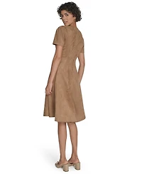 Calvin Klein Women's Fit and Flare Short Dress