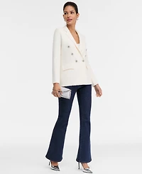 I.n.c. International Concepts Petite Boucle Sweater Blazer, Macy's Exclusive