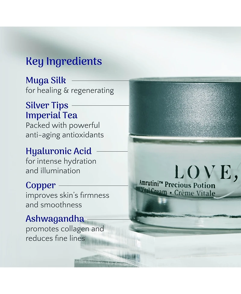 Love, Indus Amrutini Precious Potion - Vital Cream Moisturizer