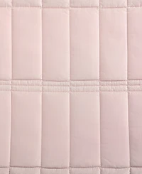 Closeout! Calvin Klein Washed Percale Solid Cotton -Pc. Quilt Set