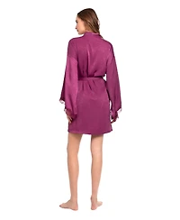 Linea Donatella Women's V-Neck Wrap Robe
