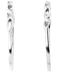 Macy's 2-Piece Cubic Zirconia Ring Set (0.12 ct. t.w.) over Sterling Silver