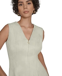 Calvin Klein Women's Sleeveless Fit and Flare Short Dress