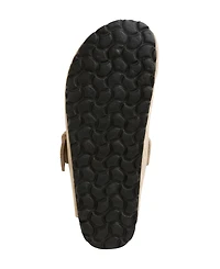 Sheep Lined Strap Detail Clog